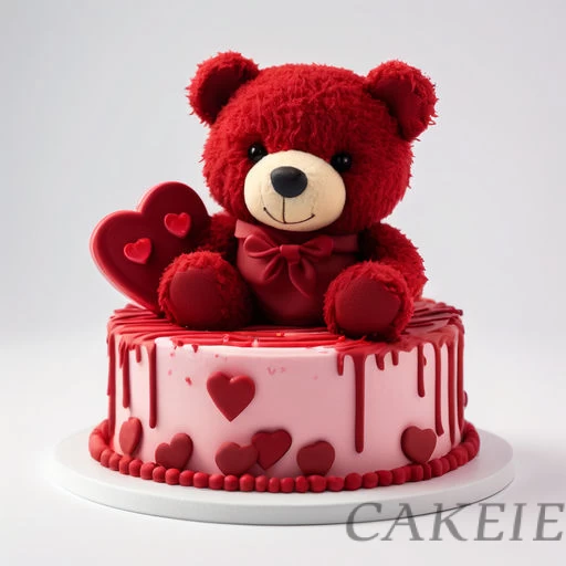 Lovely Teddy Cake